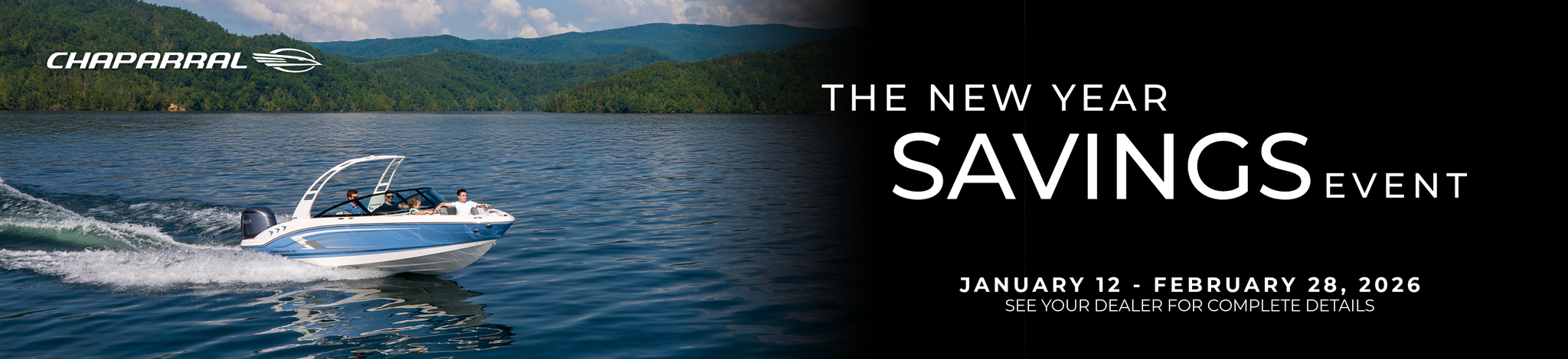 Chaparral New Year Savings Event