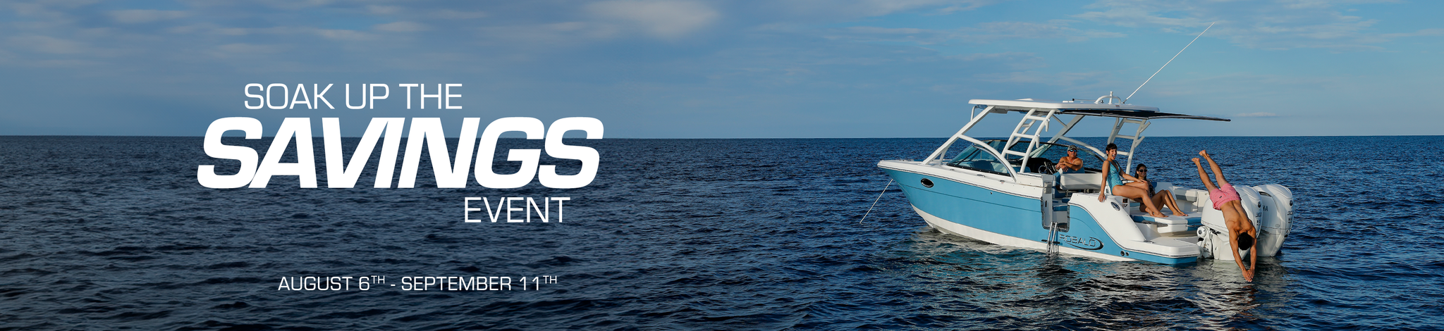 Robalo Soak Up the Savings Sales Event